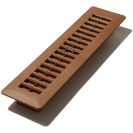 Decor Grates PL212-OB 2-Inch by 12-Inch Plastic Floor Register, Oak Brown