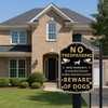Beware of Dogs Sign 2-Pack – 12 x 8" Metal