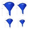 Terbold 4pc Funnel Nesting Set in BPA Free Plastic for