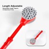 Massage Hammer 2 Soft Heads Retractable Flexible Handle Large Area