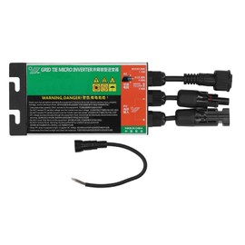 MPPT Solar Grid Tie Inverter Pure Sine Waving Aluminium Alloy Micro Solar Grid Tie Inverter AC120V 150W