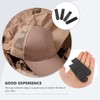 EXCEART Adjustable Hat Extender 10 Pairs Extension Repair Breasted Hat