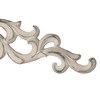Adaire Weathered Ivory Wall Topper - 26 Inches Wide