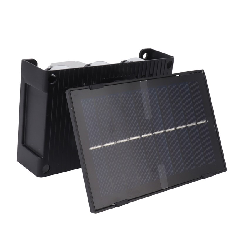 Solar Outdoor Lights Waterproof 6 LED Bulbs Ambient Outdoor Wall