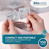 Pre-Injection Alcohol Wipes/Swabs Box of 100 Sachets