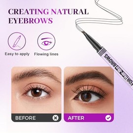 Lápices De Cejas Microblading, 2026 Versión Mejorada 2 En 1 De Doble Punta