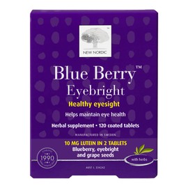 New Nordic Blue Berry Eyebright, 120 Tablets