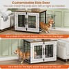 Lulive Dog Crate Furniture for Medium Dogs, 32'' Dog Kennel