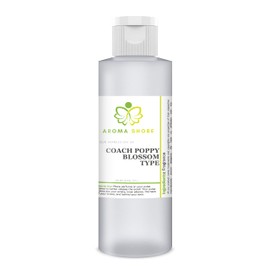 Aroma Shore Perfume Oil - Our Impression Of and compatible with C'Oach Poppy Blossom Type, 100% Pure Uncut Body Oil Our Interpretation, Perfume Body Oil