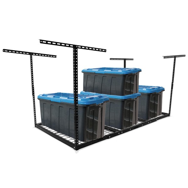 Kojem 3x6 Overhead Garage Storage Rack Adjustable Ceiling Garage Organization