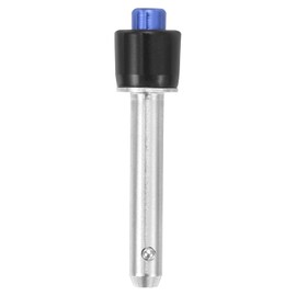 Diameter:6mm/0.24” Quick Release Pin , Stainless Steel 304 Ball Locking Pin with Push Button Ring Handle Locking Pin for Audio Bimini Top Marine-1Pack (Usable Length :40mm/1.6inch)
