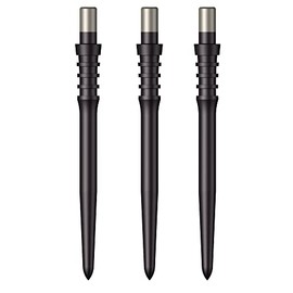 Mission Darts Sniper Points Titan Pro | Steel Tip Replacement Points | 32mm Black