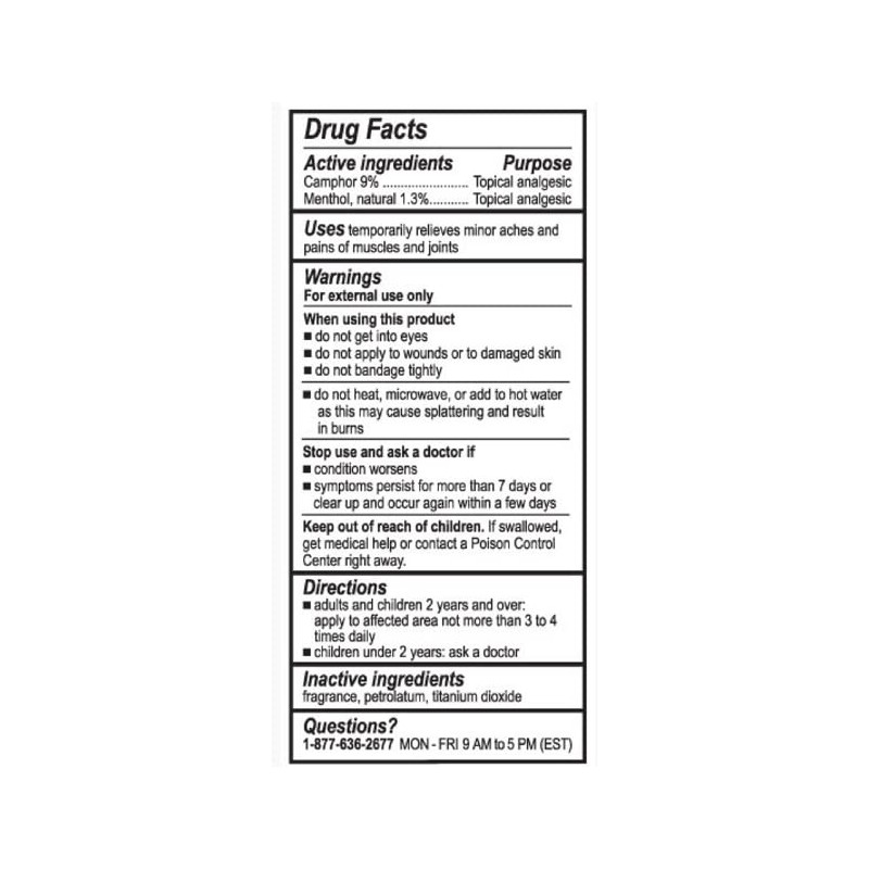 Mentholatum Ointment 3 oz (Pack of 3)