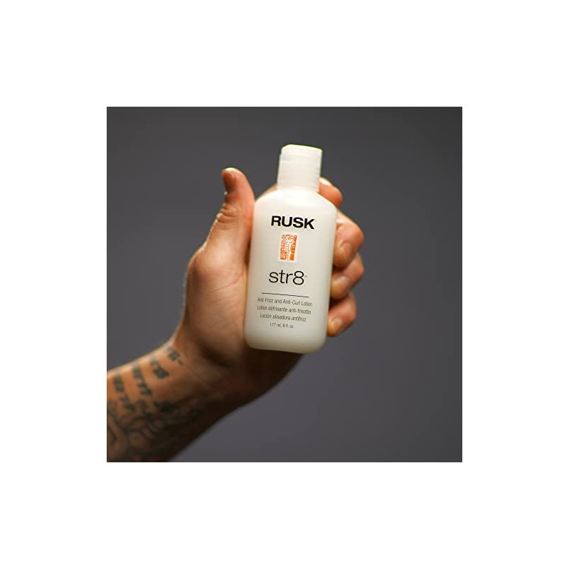RUSK Designer Collection Str8 Anti-Frizz and Curl Lotion