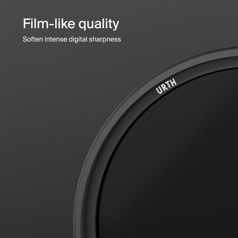 Urth 82mm Ethereal Black Mist ⅛ Diffusion Lens Filter (Plus+)
