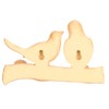 Resin Bird Coat Hook Wall Mounted Hat Towel Bag Hanger