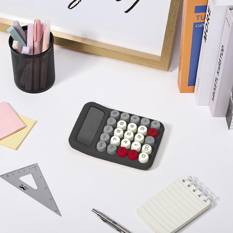 Mr. Pen- Mechanical Switch Calculator, 12 Digits Large LCD Display,