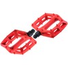 Dmr V6 Plastic Flat MTB Pedals - Red, CrMo Axle/Lightweight
