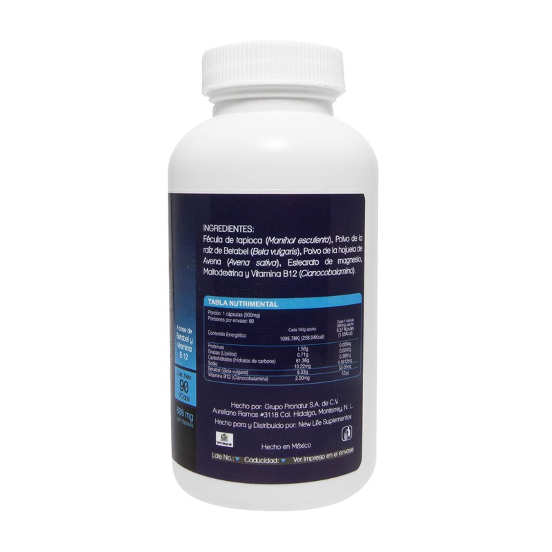 NLS ESSENTIALS VITAMINA B12 | 90 Cápsulas vegetales | Vitamina