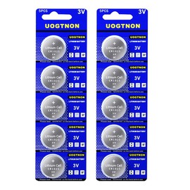 UOGTNON CR1025 3V Lithium Battery (10 - Pack)