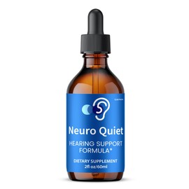 NeuroQuiet Drops, All Natural Maximum Strength Hearing and Auditory Support, Neuro Quiet Drops Liquid Supplement (1 Pack)