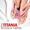 Titania Cuticle Nippers 10 cm – Stainless Steel, Rustproof, on