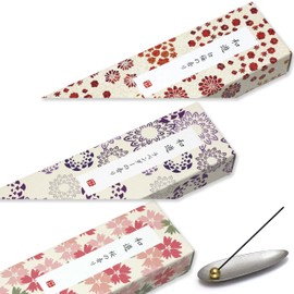 Japanese Incense Holder Set of 60 Incense Sticks for Japanese Incense Sticks