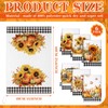 Bencailor 6 Pcs Fall Kitchen Towels Fall Pumpkins Maple Leaf