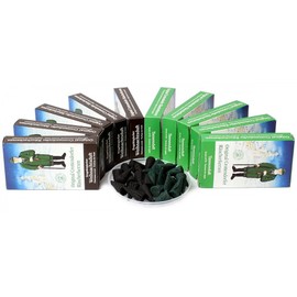 Original Crottendorfer Räucherkerzen - 10x24 Sparpack - Weihnachtsduft und Tannenduft Erzgebirge