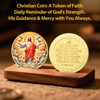 Tokenara Jesus Light of Life Christian Challenge Coin with John