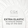 Small Double Bed Fitted Cotton Bedsheets - 100% Cotton Single