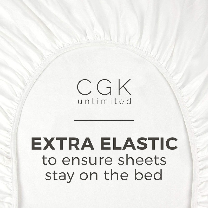 Small Double Bed Fitted Cotton Bedsheets - 100% Cotton Single