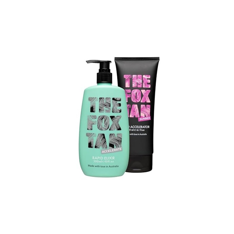 The Fox Tan Dynamic Duo Pack For Darker, 300ml &