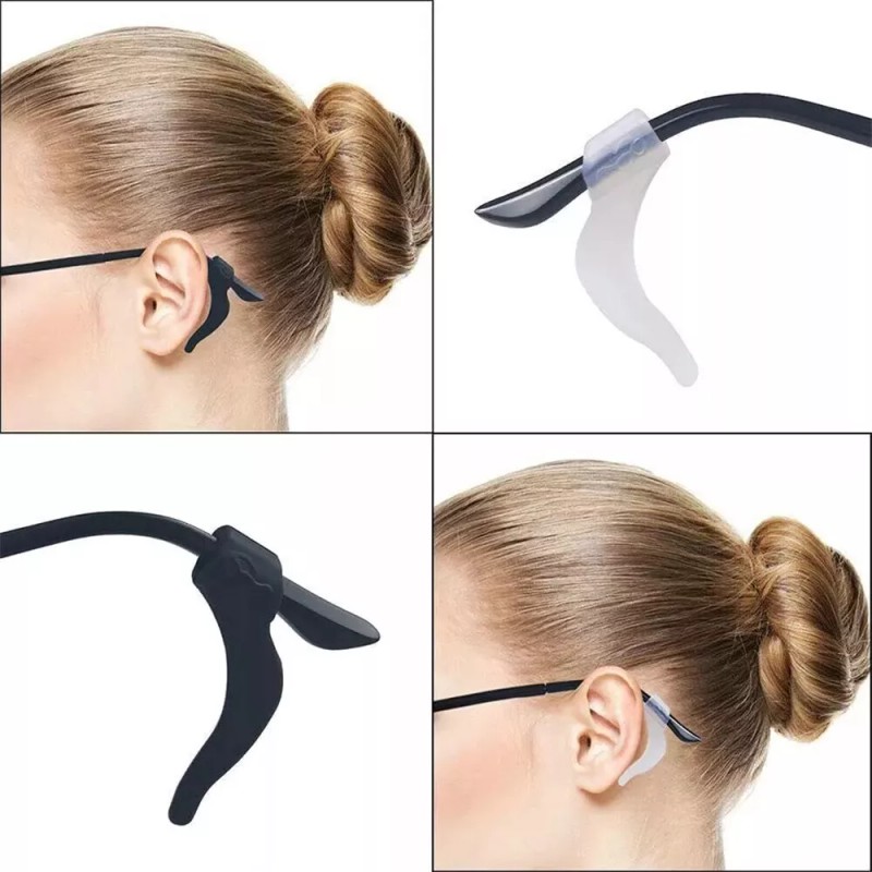 Unbranded Anti Slip Glasses Ear Hooks Tip Eyeglasses Grip Temple