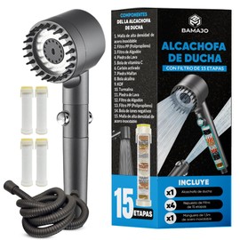 BAMAJO© Shower Head with 15 Stage Filter
