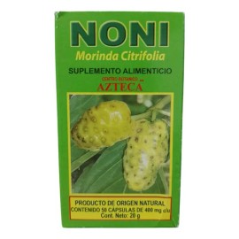 Cápsulas Noni 50 Cápsulas Suplemento Centro Botánico Azteca                                                                                           