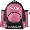 Boombah Tyro Baseball/Softball Bat Backpack - 20" x 15" x 10" - Black/Pink - Holds 2 Bats up to Barrel Size of 2-5/8"