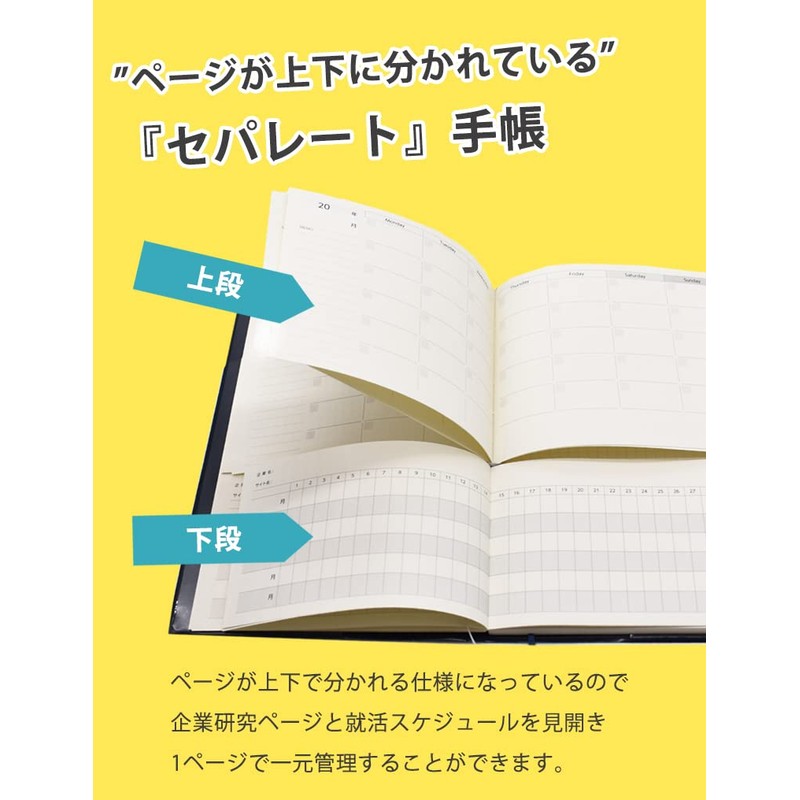 TECHO Job Searching Notebook, Job Searching Notebook, Memo Pad, A5