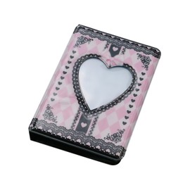 Crapyt Kpop Photocard Holder Photo Card Holder Mini Photo Album for Personal Collections, Travel Memorials, Birthday Parties 3.23"×4.33"×0.98"