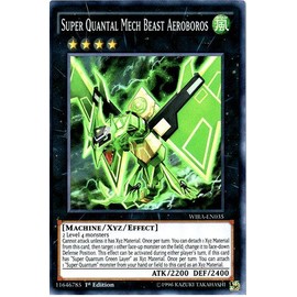 Yu-Gi-Oh! - Super Quantal Mech Beast Aeroboros - WIRA-EN035 - Super Rare - 1st Edition (WIRA-EN035) - Wing Raiders - 1st Edition - Super Rare