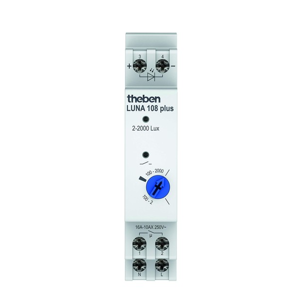 Theben 1080910 LUNA 108 plus AL Analogue Twilight Switch with