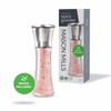 Prefilled Stainless Steel Salt and Pepper Grinder - Includes Pink