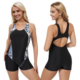 KTMOUW Trajes de baño Mujer,Traje de baño Mujer Natacion,Bañador de Una Piez,Adecuado para Playa,Piscina,Surf,Natación,Verano,Negro