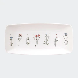 Zen Korea Rachel Barker Meadowflower Rectangular Plate 27cm / 젠한국 레이첼바커 메도우플라워 직사각접시 27cm