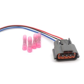 HiSport Alternator Repair Plug Harness - 4 PIN Pigtail Connector Compatible with Nissan Murano Maxima Mitsubishi KIA