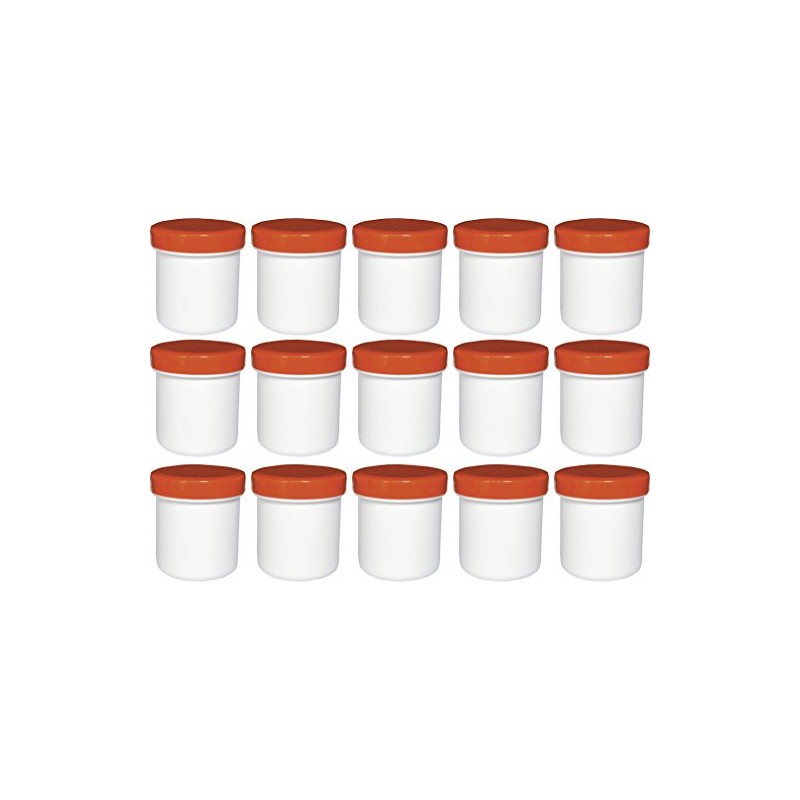 Frühes Forschen 15 ointment cans, high, 12 ml capacity with