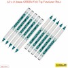 WOW Fineliner Pens Set, Fine Point (0.3mm), GREEN, Pack of