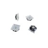 Threaded Inserts for Square Tubing - Metal Threaded Star Type