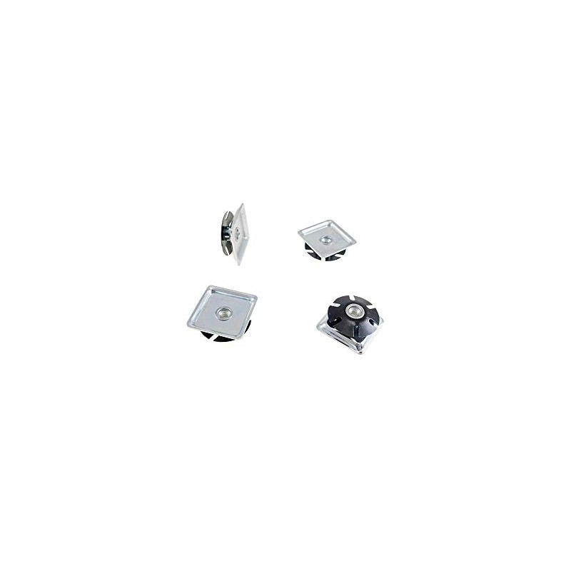 Threaded Inserts for Square Tubing - Metal Threaded Star Type