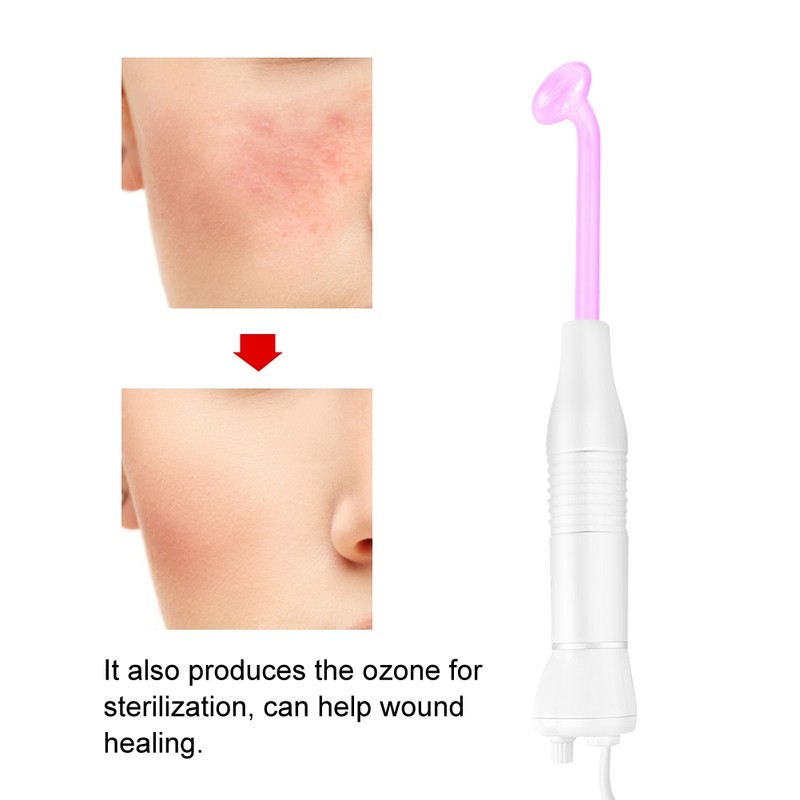 High Frequency Electrotherapy Purple Light Skin Tightening Beauty Machine Facial